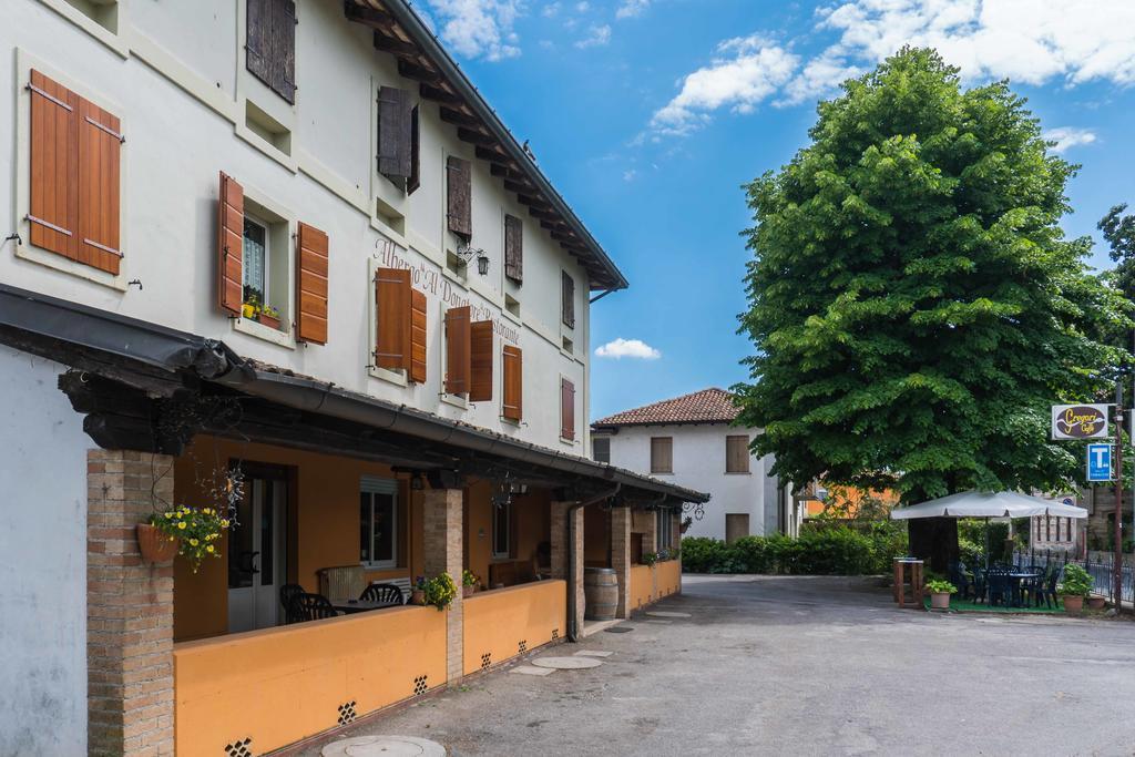 Ristorante Albergo Al Donatore Teòr Eksteriør billede
