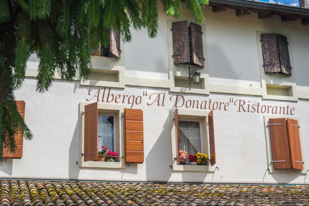 Ristorante Albergo Al Donatore Teòr Eksteriør billede
