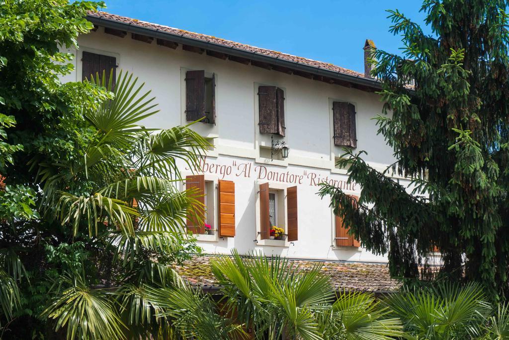 Ristorante Albergo Al Donatore Teòr Eksteriør billede