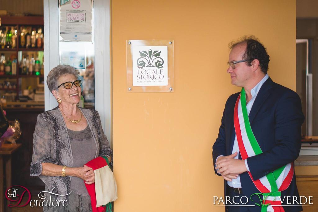 Ristorante Albergo Al Donatore Teòr Eksteriør billede